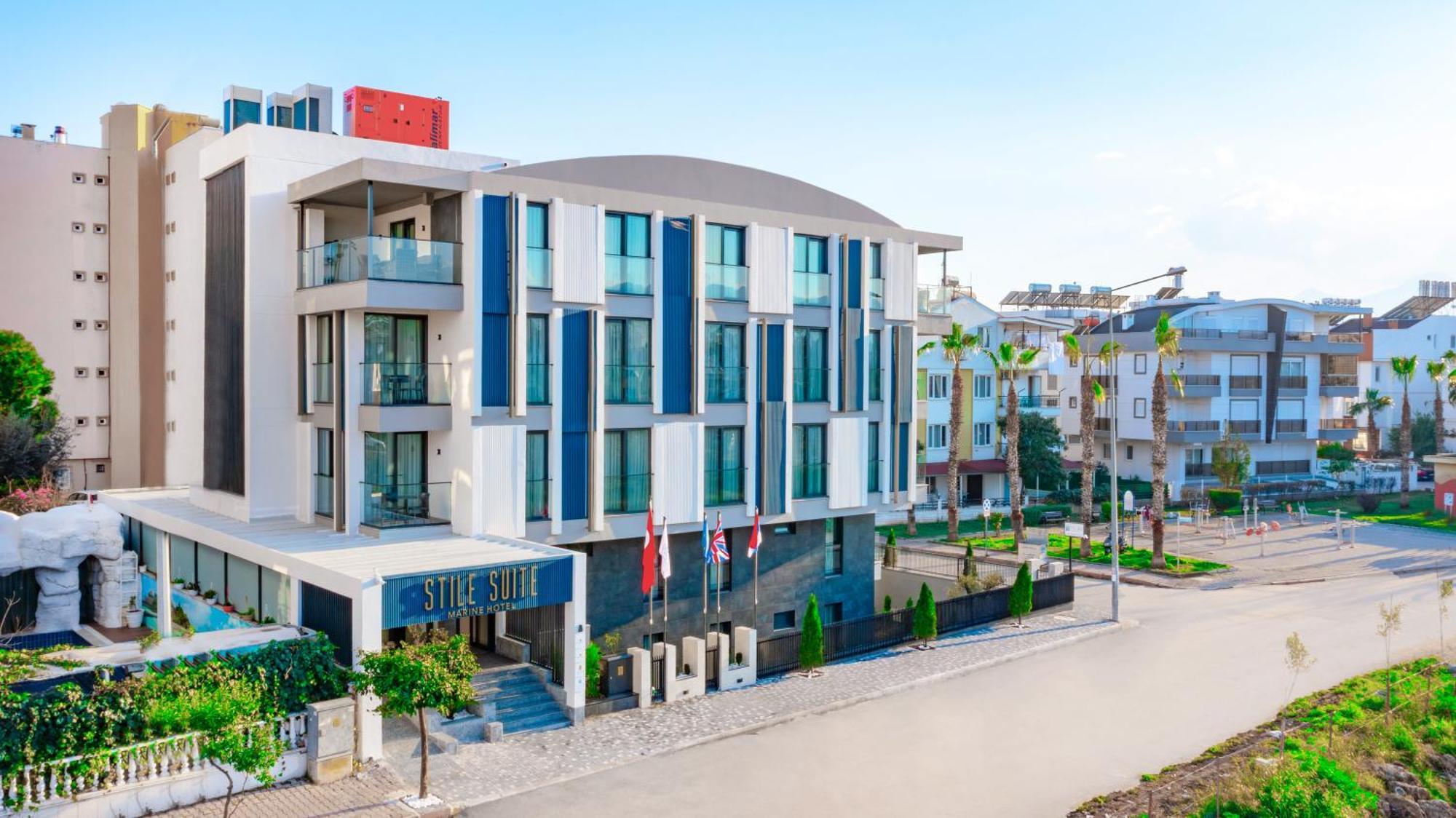 Stile Suite Marine Hotel Antalya Bagian luar foto